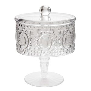 Baci Milano Baroque Rock Cake Mini Şekerlik Şeffaf