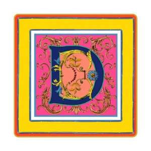 Baci Milano Ortigia D Harfli Tabak 15 cm x 15 cm