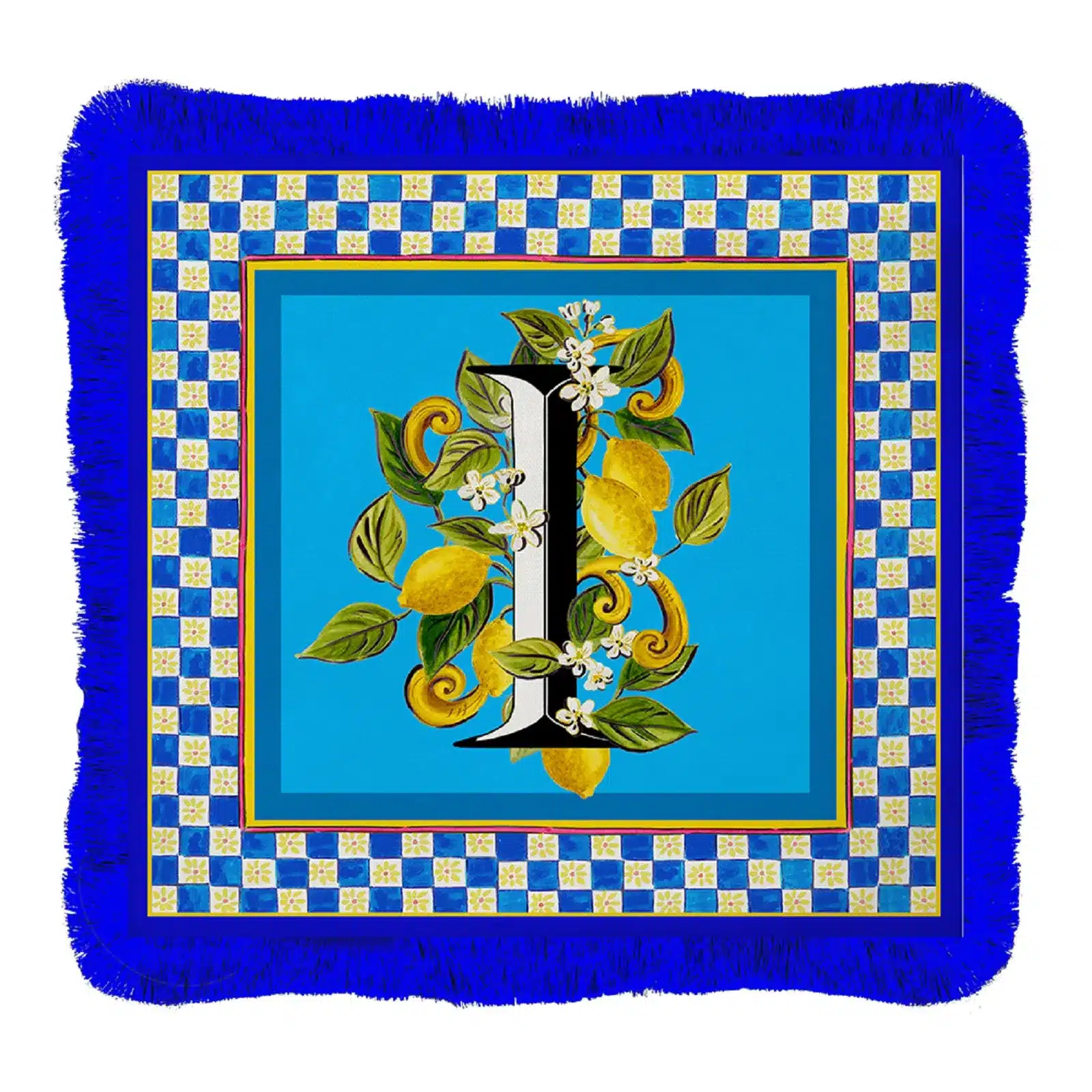 Baci Milano Ortigia Amerikan Servisi I Harfli 38 cm x 38 cm