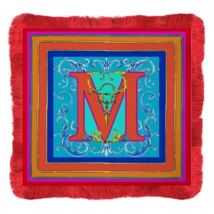 Baci Milano Ortigia Amerikan Servisi M Harfli 38 cm x 38 cm