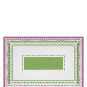 Baci Milano Amazzonia Colorblocked Desenli Masa Örtüsü